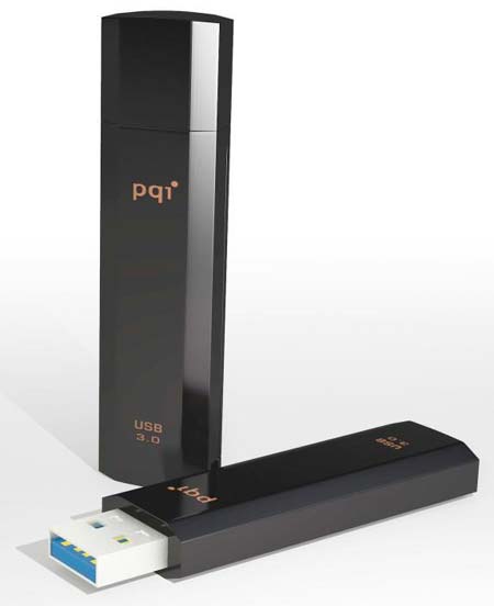 Сравнительно шустрая USB 3.0 флешка - PQI Traveling Disk U281V